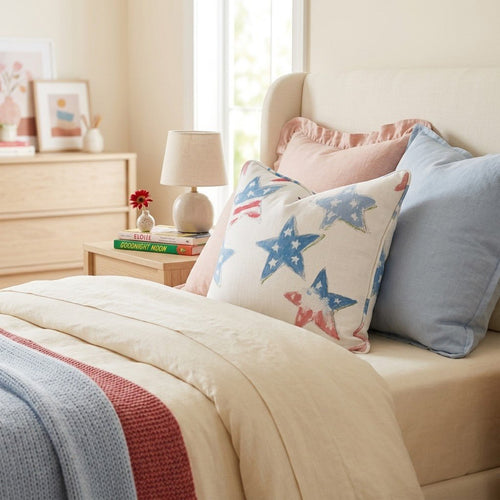 Star Spangled Throw Pillow - Hillcroft Home