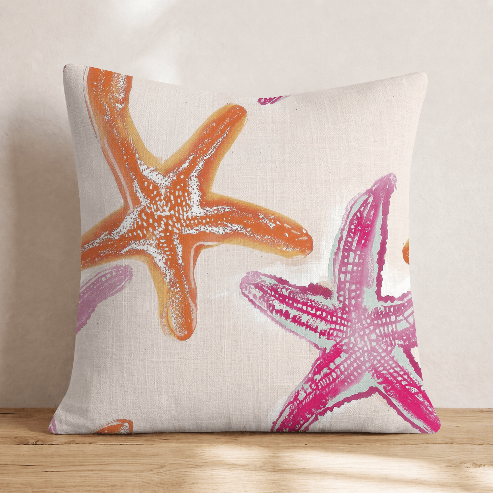 starfish friends Throw Pillow - Hillcroft Home