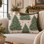 Starlight Spruce Throw Pillow throw pillow - Hillcroft Home