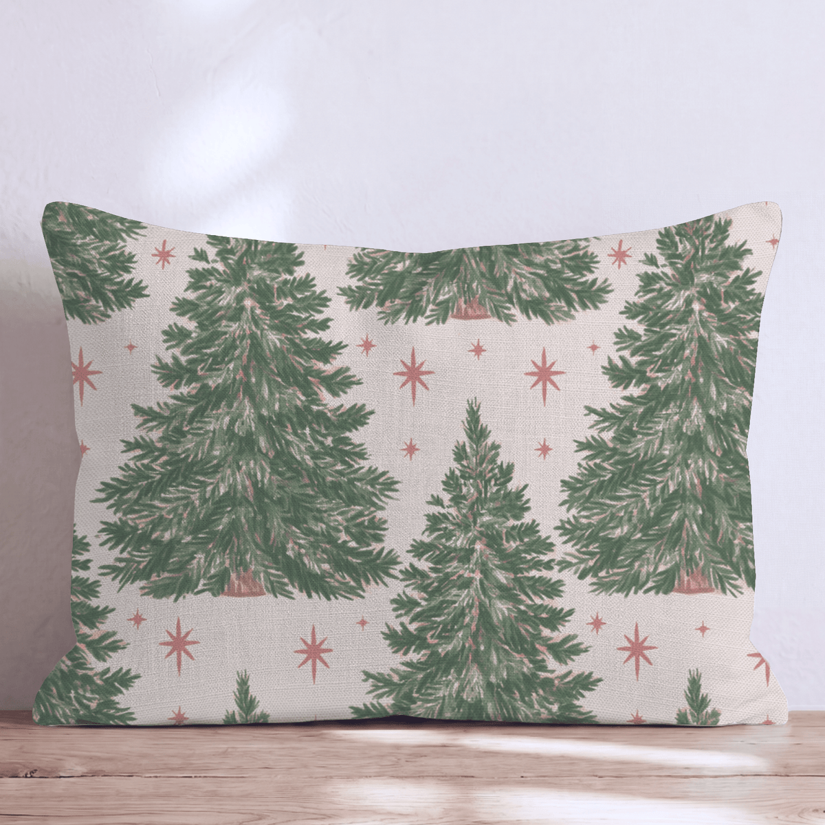 Starlight Spruce Throw Pillow throw pillow - Hillcroft Home