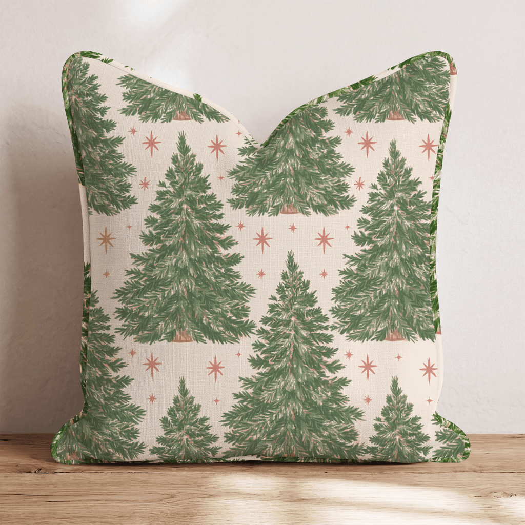 Starlight Spruce Throw Pillow throw pillow - Hillcroft Home
