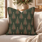 Starlit Spruce Grove Throw Pillow throw pillow - Hillcroft Home
