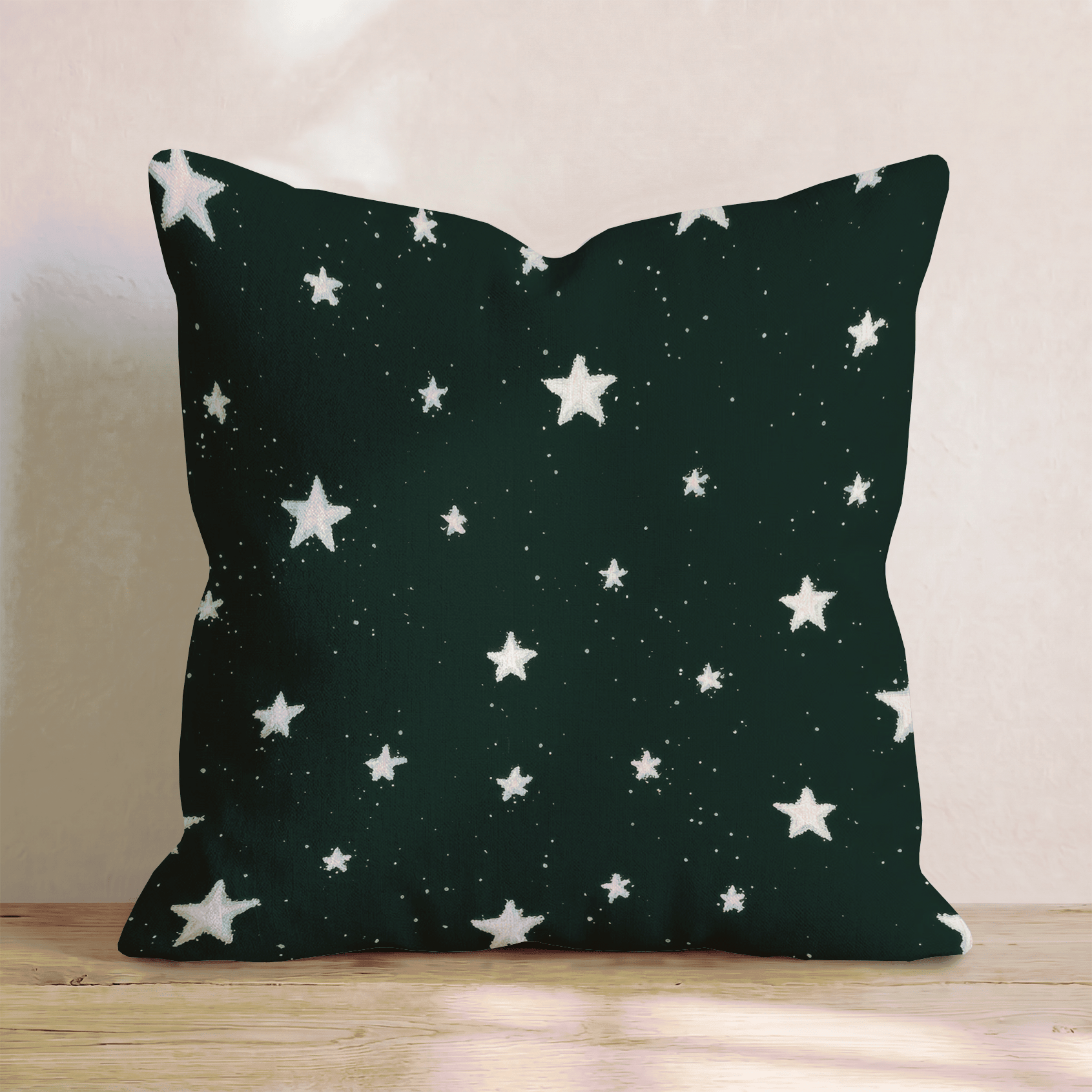Starry Halloween Night Throw Pillow - Hillcroft Home