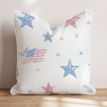 Stars and Flag Throw Pillow - Hillcroft Home