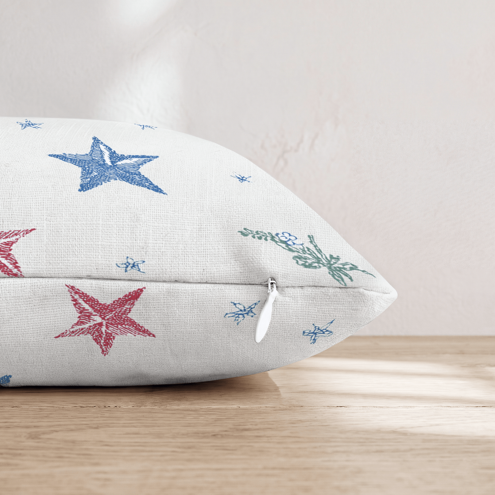 Stars and Flag Throw Pillow - Hillcroft Home