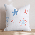 Stars At Night Throw Pillow - Hillcroft Home