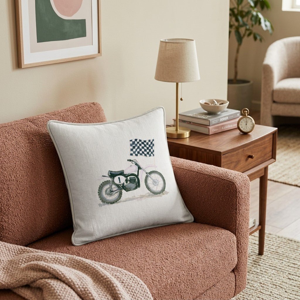 Starting Gate Throw Pillow - Hillcroft Home