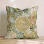 Stay Awhile Throw Pillow - Hillcroft Home