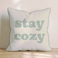 Stay Cozy Throw Pillow - Hillcroft Home