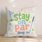 Stay on Par Throw Pillow - Hillcroft Home