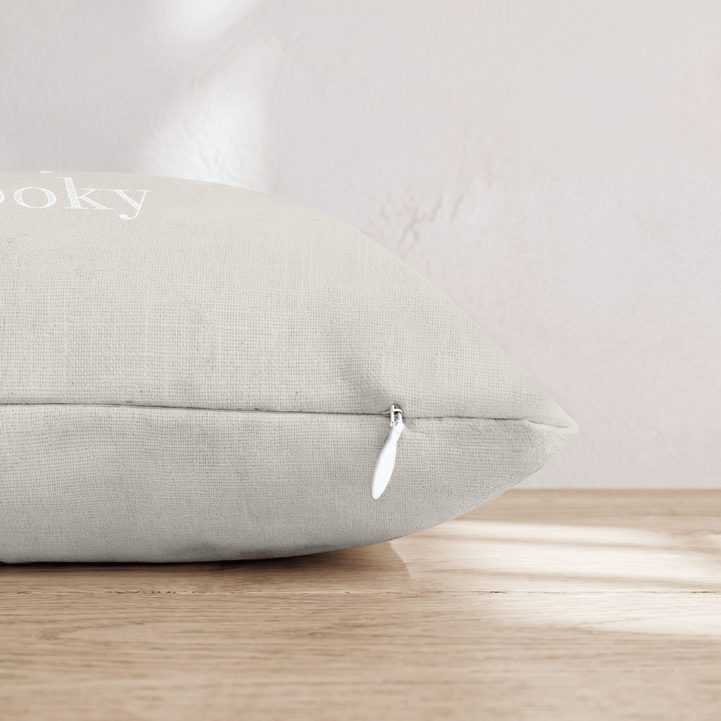 Stay Spooky Linen Throw Pillow - Hillcroft Home