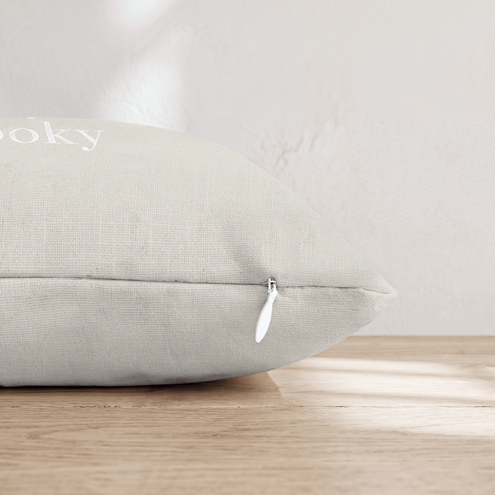 Stay Spooky Linen Throw Pillow - Hillcroft Home