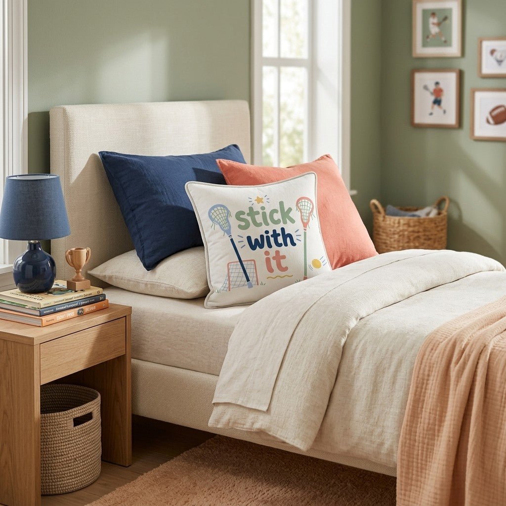Stick With It Throw Pillow - Hillcroft Home