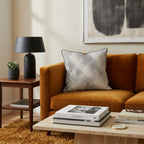 Stipple Wave Dot Throw Pillow - Hillcroft Home