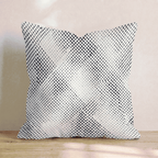Stipple Wave Dot Throw Pillow - Hillcroft Home