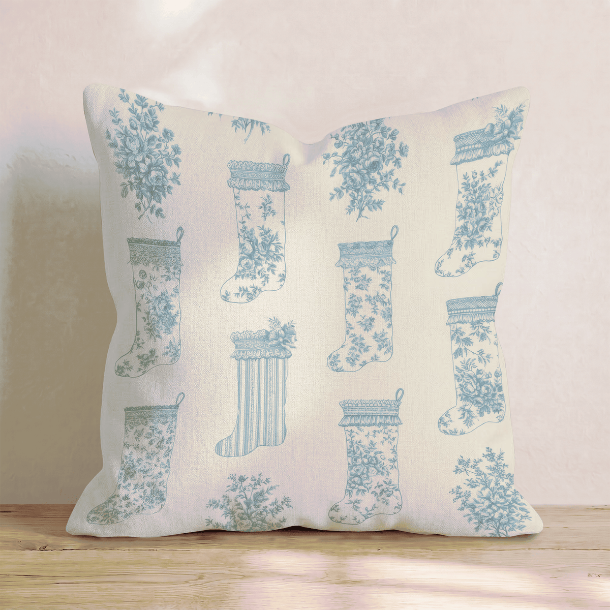 Stocking Up Throw Pillow throw pillow - Hillcroft Home