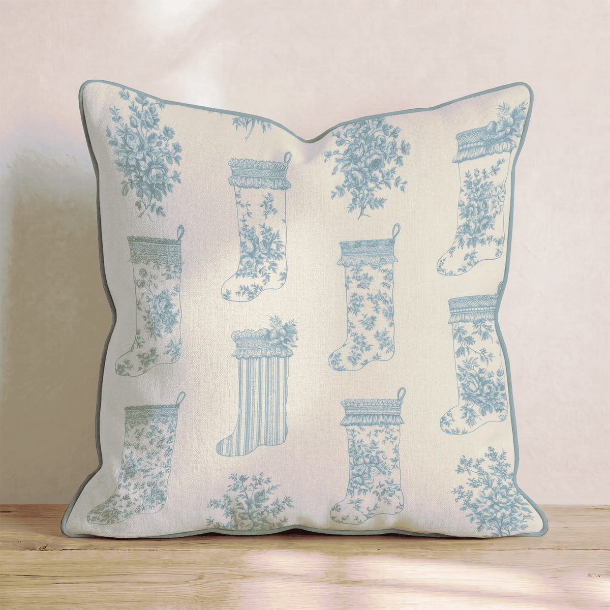 Stocking Up Throw Pillow throw pillow - Hillcroft Home