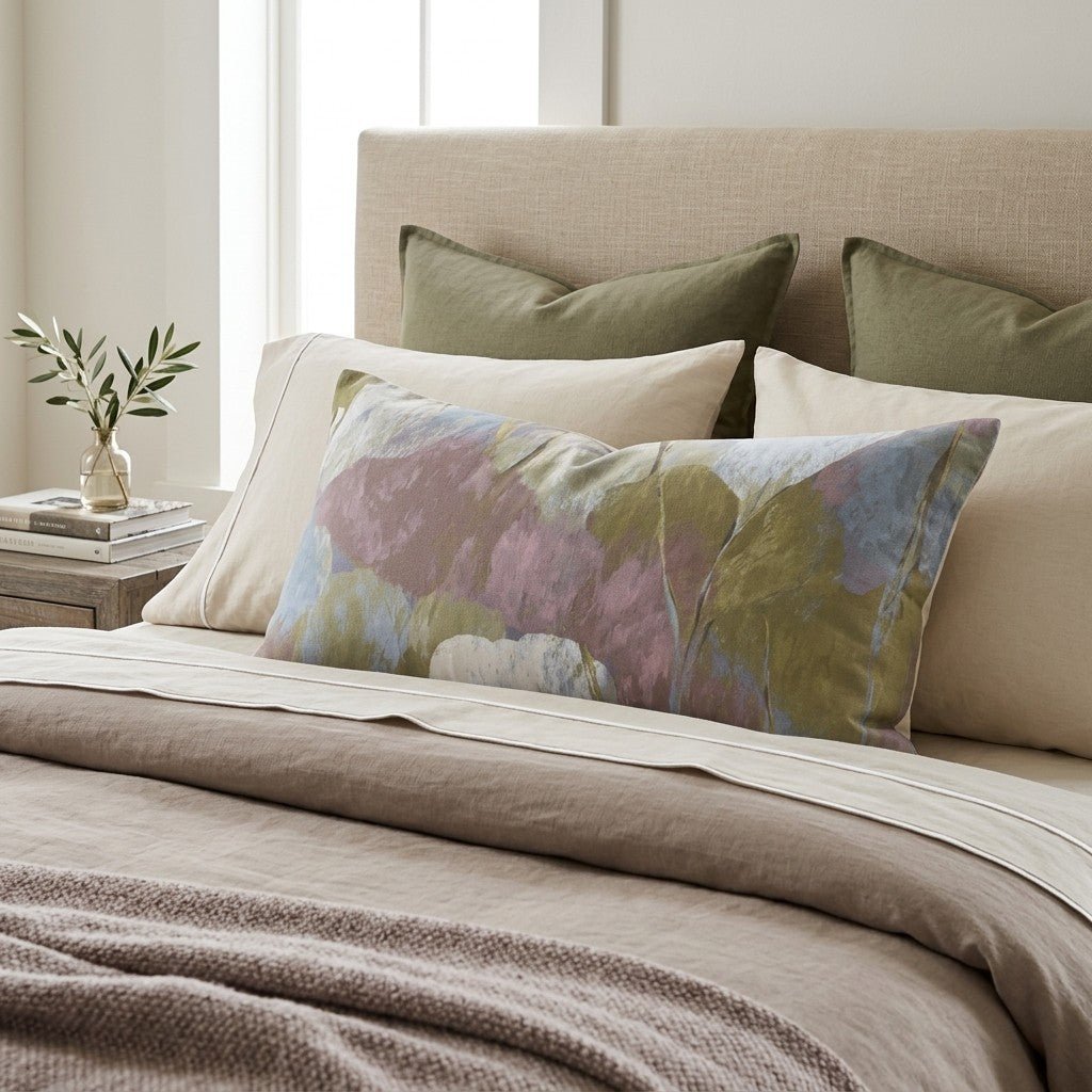 Storybook Cottage Throw Pillow - Hillcroft Home
