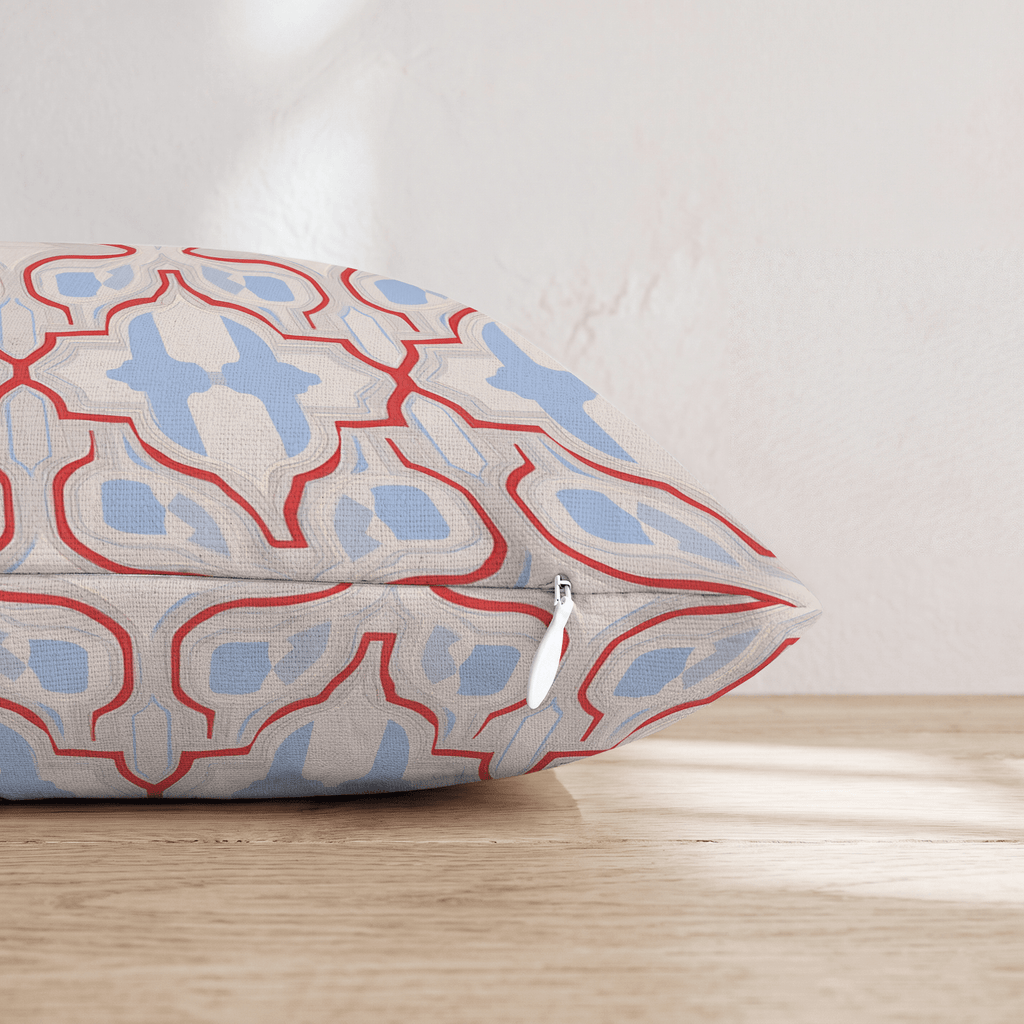 Stratum Lab Throw Pillow - Hillcroft Home