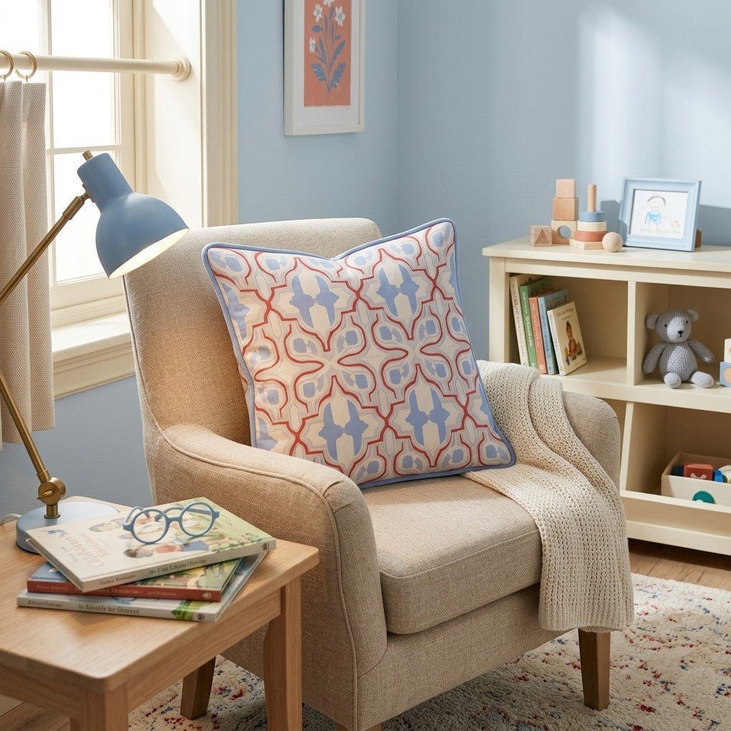 Stratum Lab Throw Pillow - Hillcroft Home