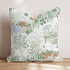 Strawberry Picnic Throw Pillow - Hillcroft Home