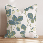 Strawberry Vineyard Throw Pillow - Hillcroft Home