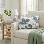 Strawberry Vineyard Throw Pillow - Hillcroft Home