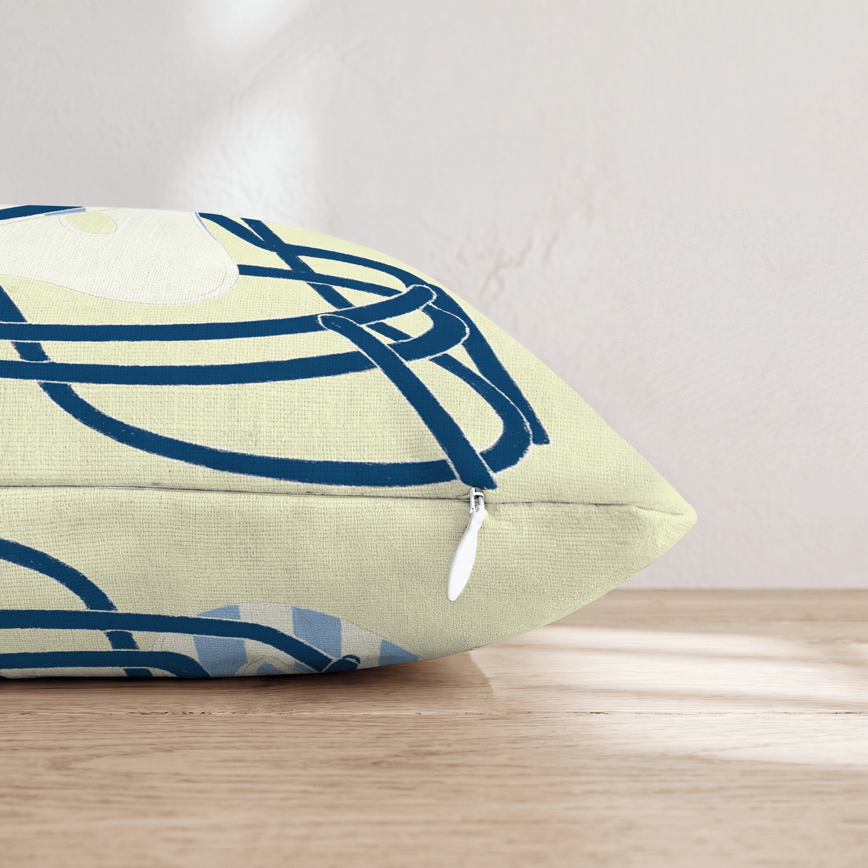 Striped Helmet Throw Pillow - Hillcroft Home