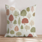 Strolling the Orchard Throw Pillow - Hillcroft Home