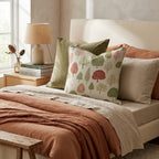 Strolling the Orchard Throw Pillow - Hillcroft Home