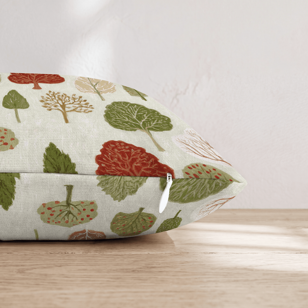 Strolling the Orchard Throw Pillow - Hillcroft Home