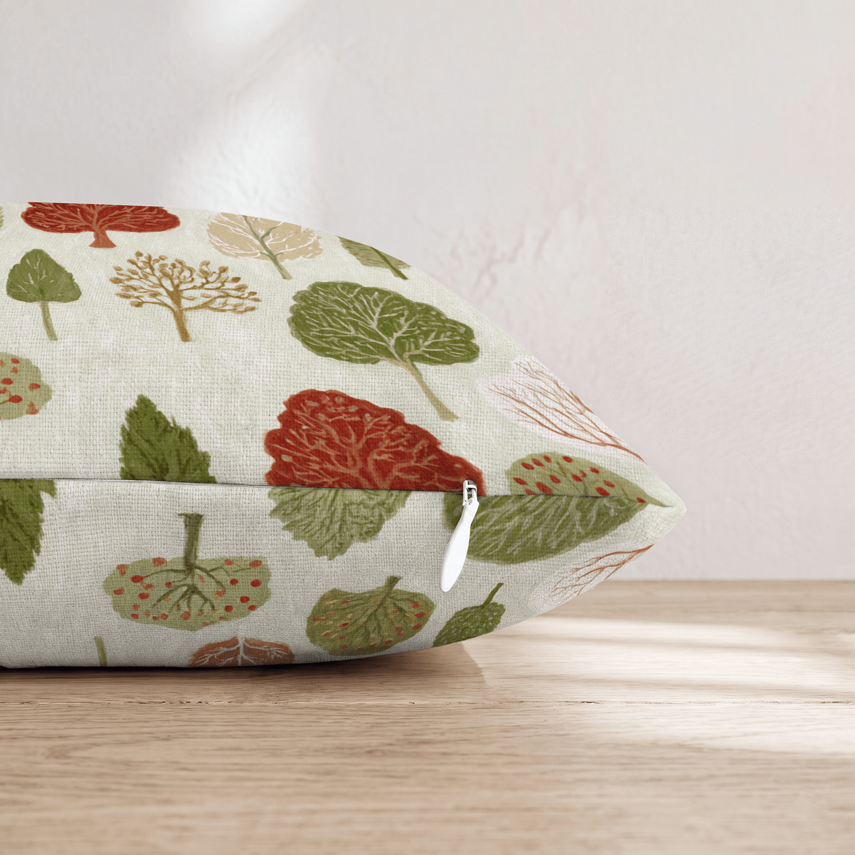 Strolling the Orchard Throw Pillow - Hillcroft Home