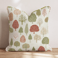 Strolling the Orchard Throw Pillow - Hillcroft Home