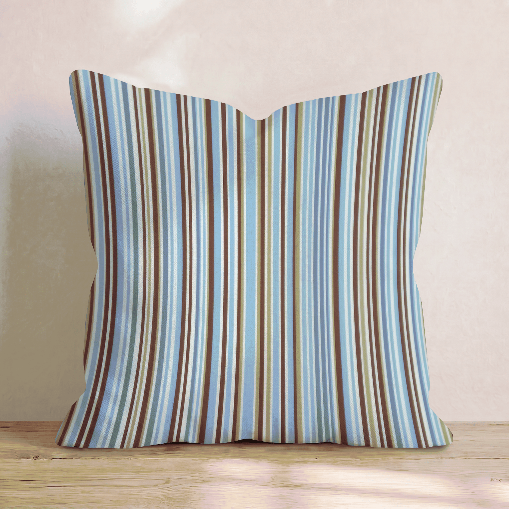Strong Current Throw Pillow - Hillcroft Home