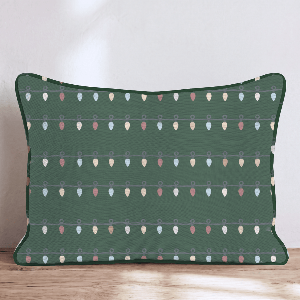Strung Along Throw Pillow throw pillow - Hillcroft Home