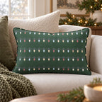 Strung Along Throw Pillow throw pillow - Hillcroft Home