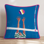 Stuff Block Throw Pillow - Hillcroft Home