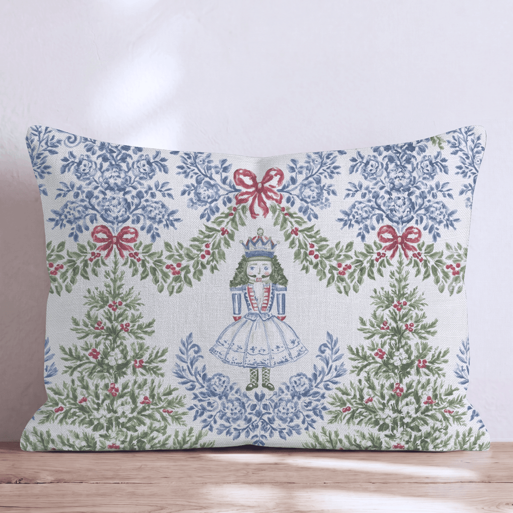 Sugar Plum Soiree Throw Pillow throw pillow - Hillcroft Home