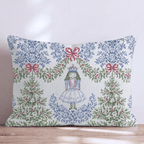 Sugar Plum Soiree Throw Pillow throw pillow - Hillcroft Home