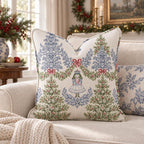 Sugar Plum Soiree Throw Pillow throw pillow - Hillcroft Home
