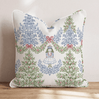 Sugar Plum Soiree Throw Pillow throw pillow - Hillcroft Home