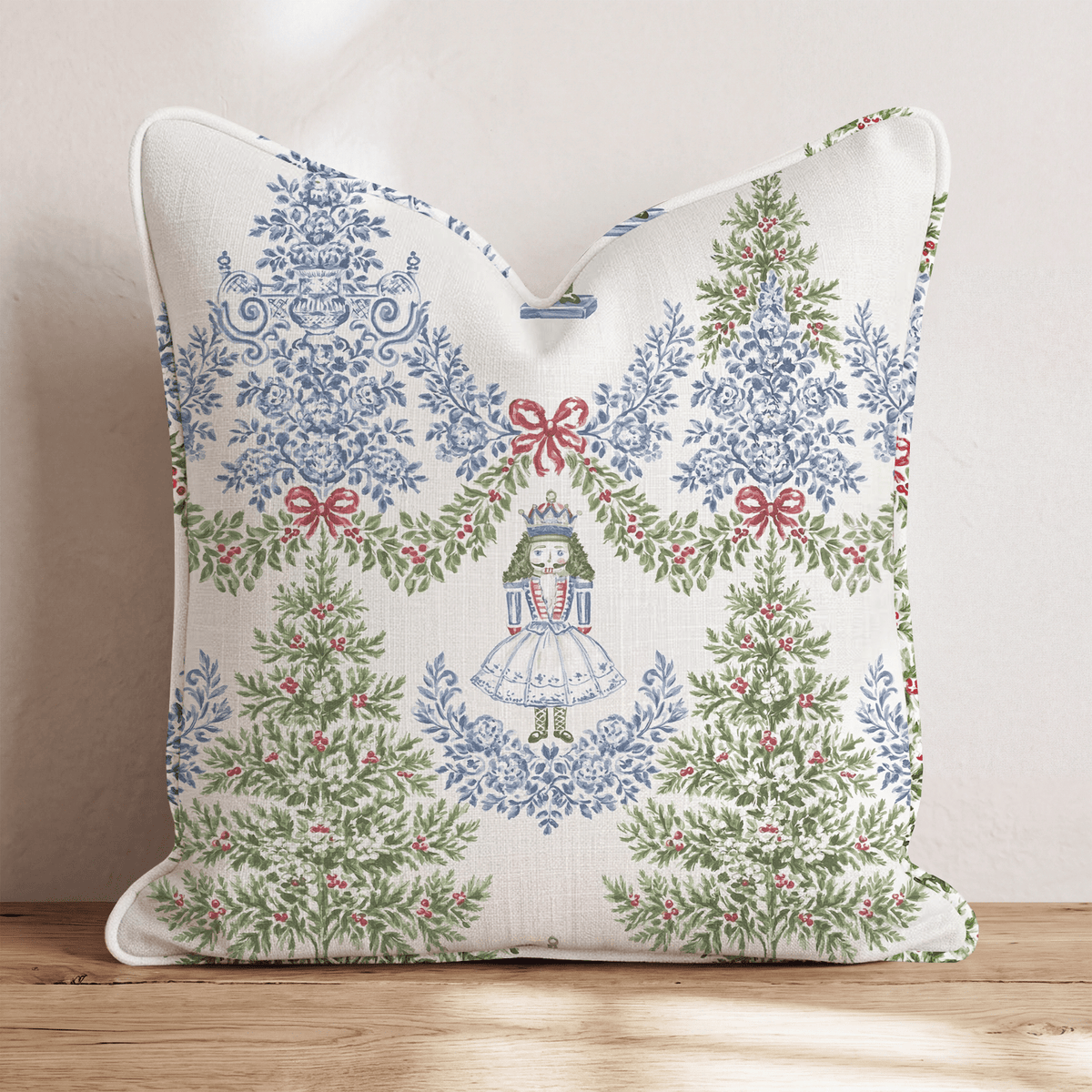 Sugar Plum Soiree Throw Pillow throw pillow - Hillcroft Home