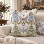Sugar Plum Soiree Throw Pillow throw pillow - Hillcroft Home