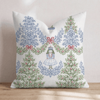 Sugar Plum Soiree Throw Pillow throw pillow - Hillcroft Home