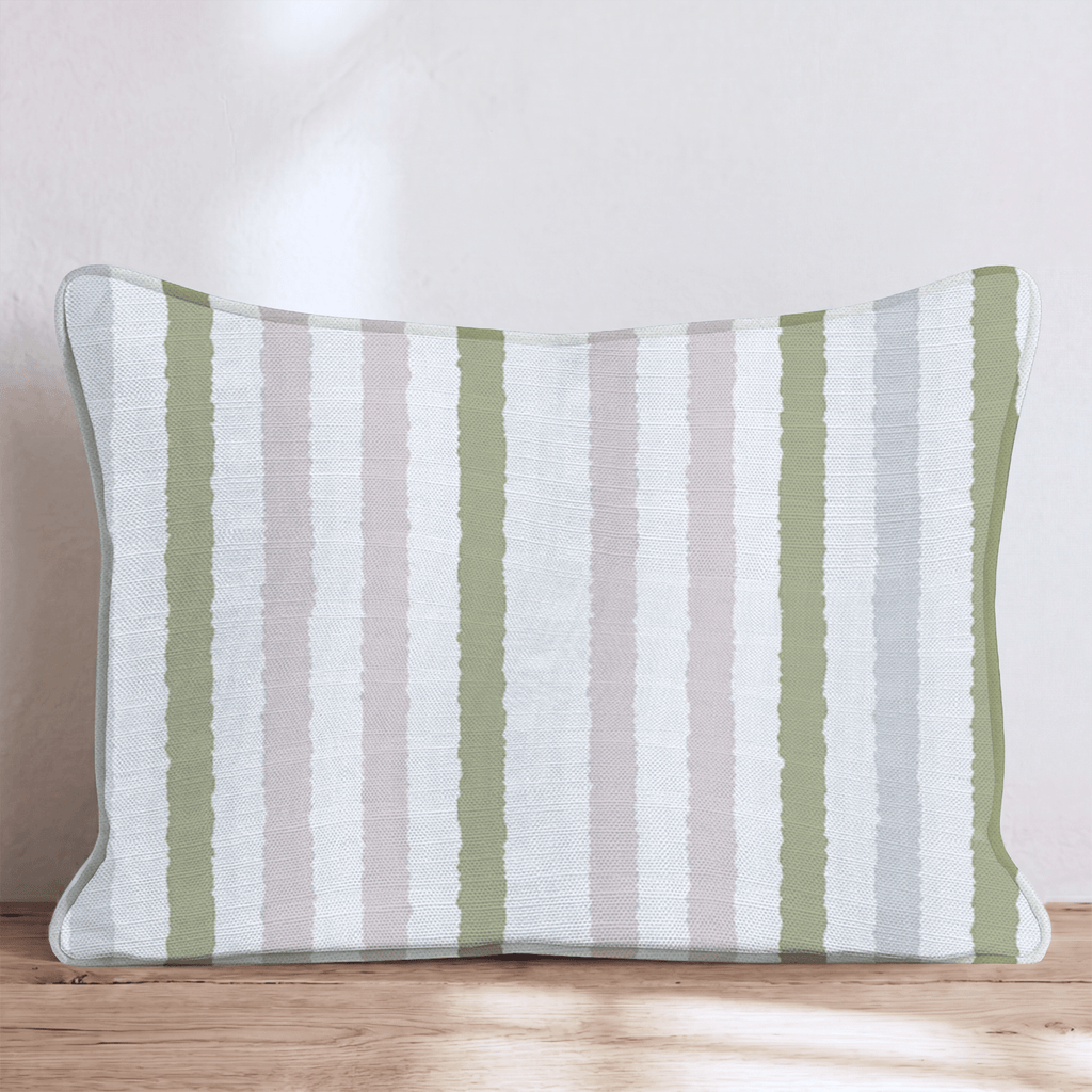Sugarcane Line Throw Pillow - Hillcroft Home
