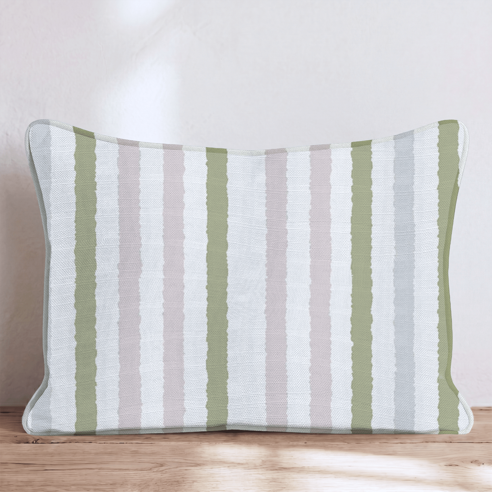 Sugarcane Line Throw Pillow - Hillcroft Home
