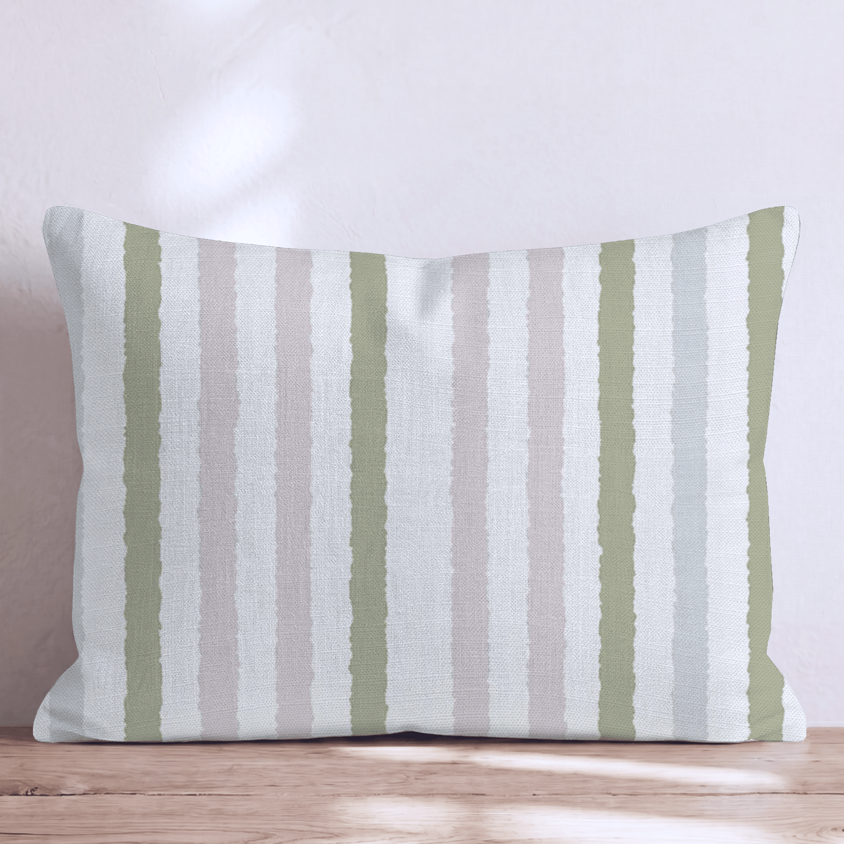 Sugarcane Line Throw Pillow - Hillcroft Home