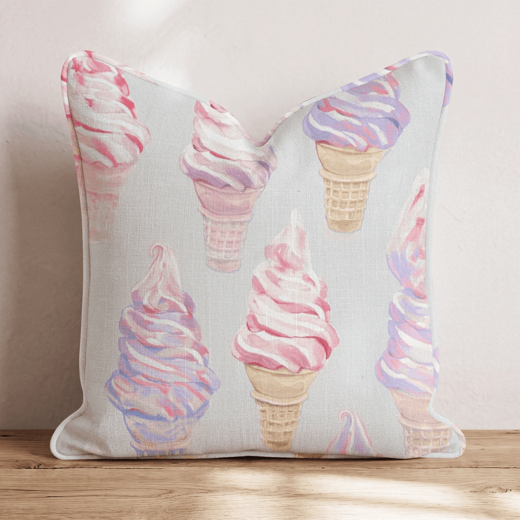 Summer Dream Cone Throw Pillow - Hillcroft Home