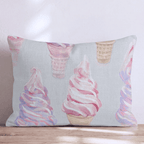 Summer Dream Cone Throw Pillow - Hillcroft Home