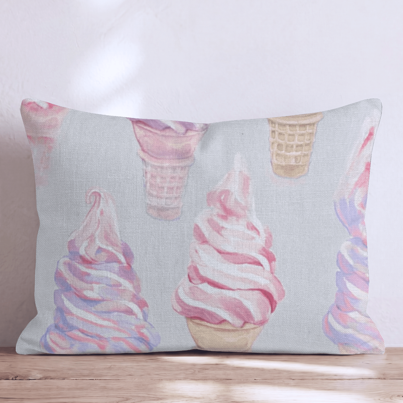 Summer Dream Cone Throw Pillow - Hillcroft Home